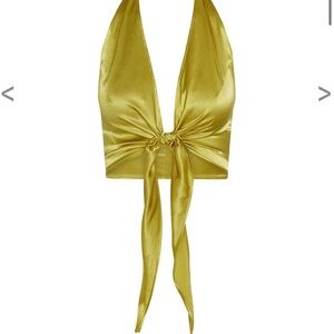 Rezek Haulter Tie-Front Top